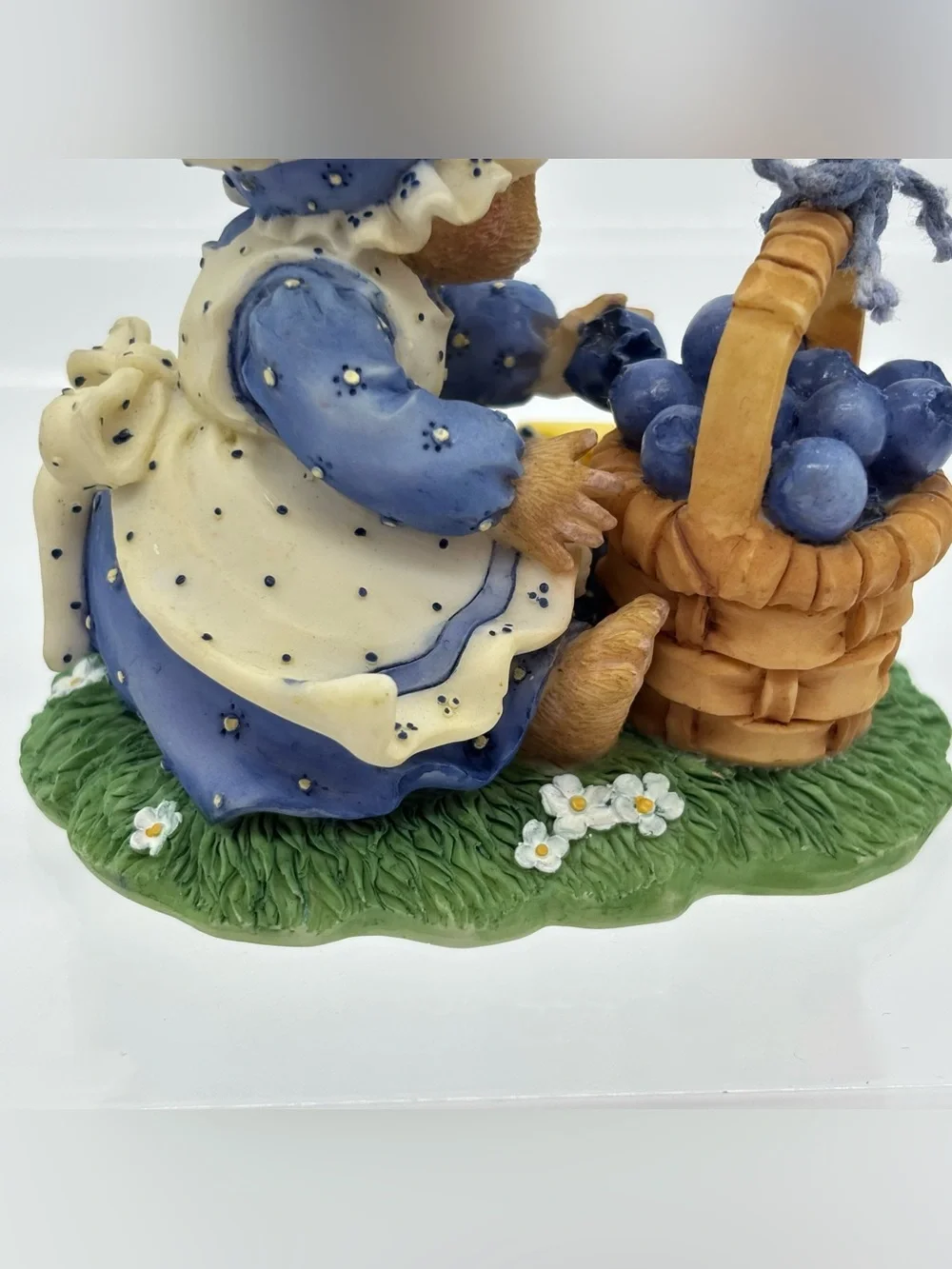 Vintage 1997 Blueberry Cheesecake Priscilla Hillman Mouse Tales 90s Cottagecore
